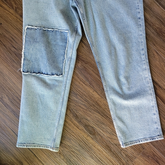 Abercrombie & Fitch Ankle Straight Ultra High Rise Jeans Size 30 Curve Love - Picture 6 of 11
